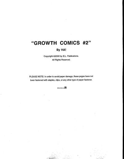 Growth Comics #2 Illustrated..