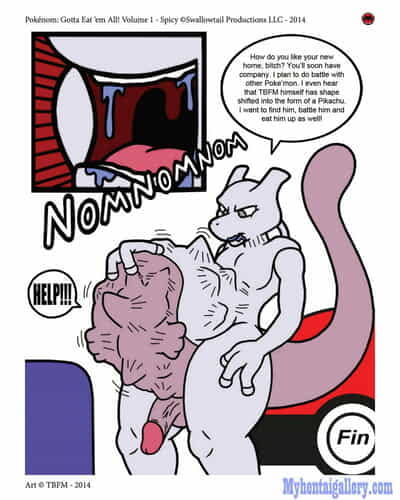 The Vore Power Of Mewtwo